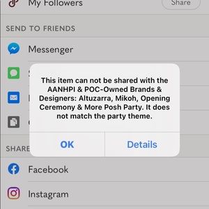 SO MUCH FOR POSH’S AANHPI “PARTY”!!! Disgusted!